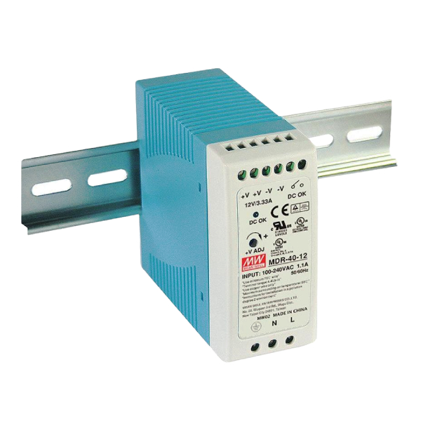 MDR-40-5 New Mean Well AC/DC DIN Rail Power Supply [SAME DAY DELIVERY]